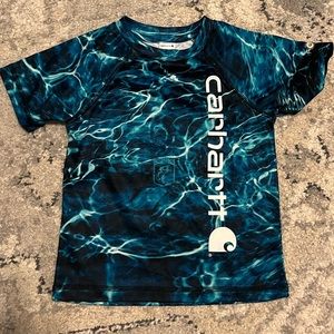 Carhartt swim shirt short sleeve 18 months